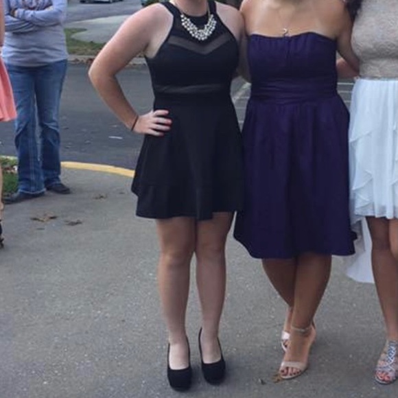 Black Homecoming Style Dress - Picture 6 of 6